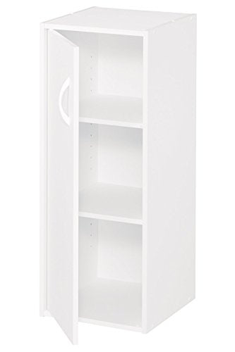 White Stackable 1-Door Organizer Q7499