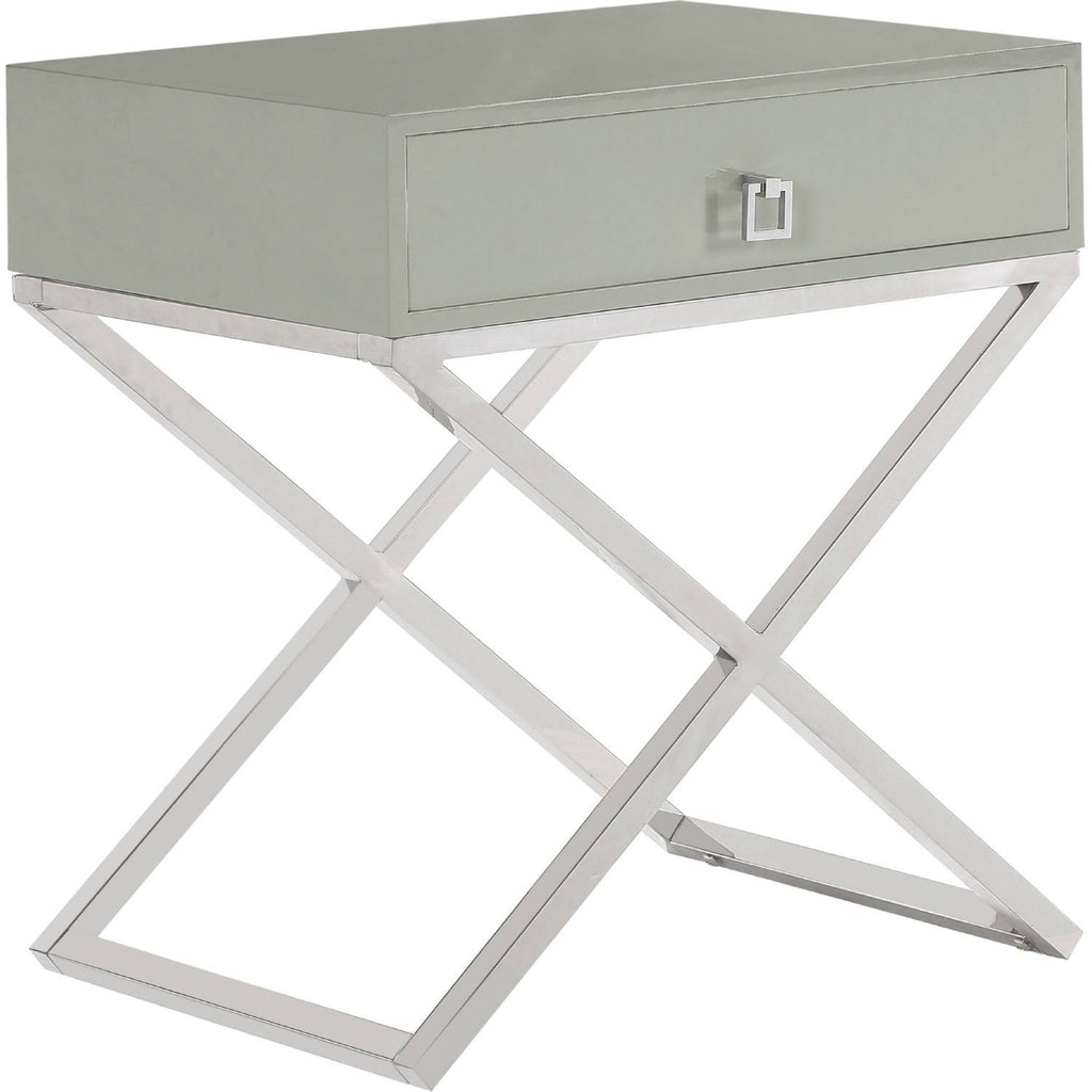 Grey Side Table A490