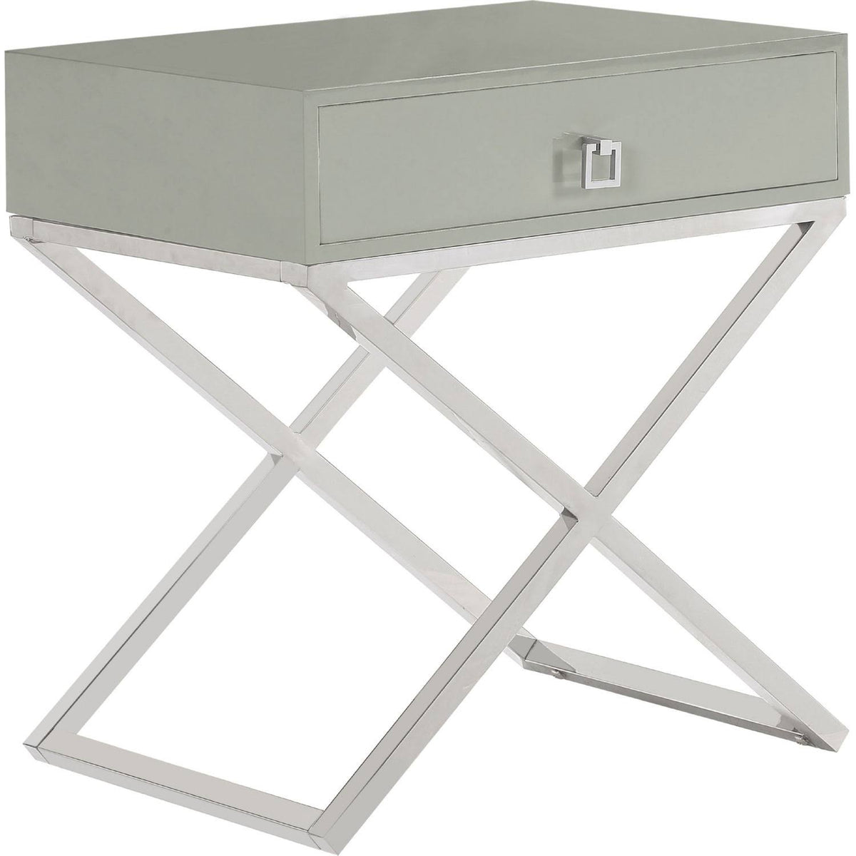 Grey Side Table A490