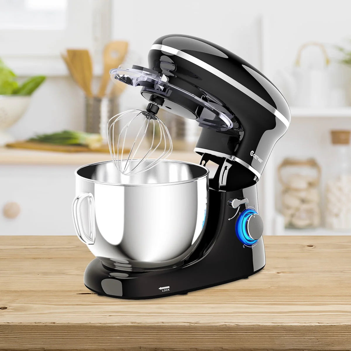 Tilt-Head Stand Mixer 7.5 Qt 6 Speed 660W Red N740