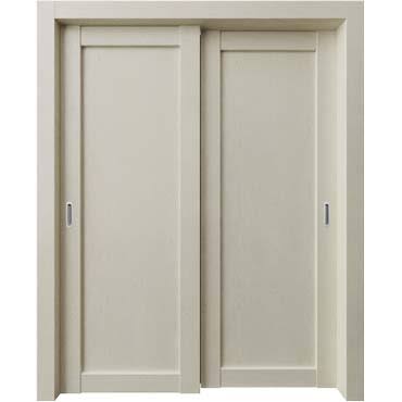 Cappuccino Oak Bypass Interior Door M5199