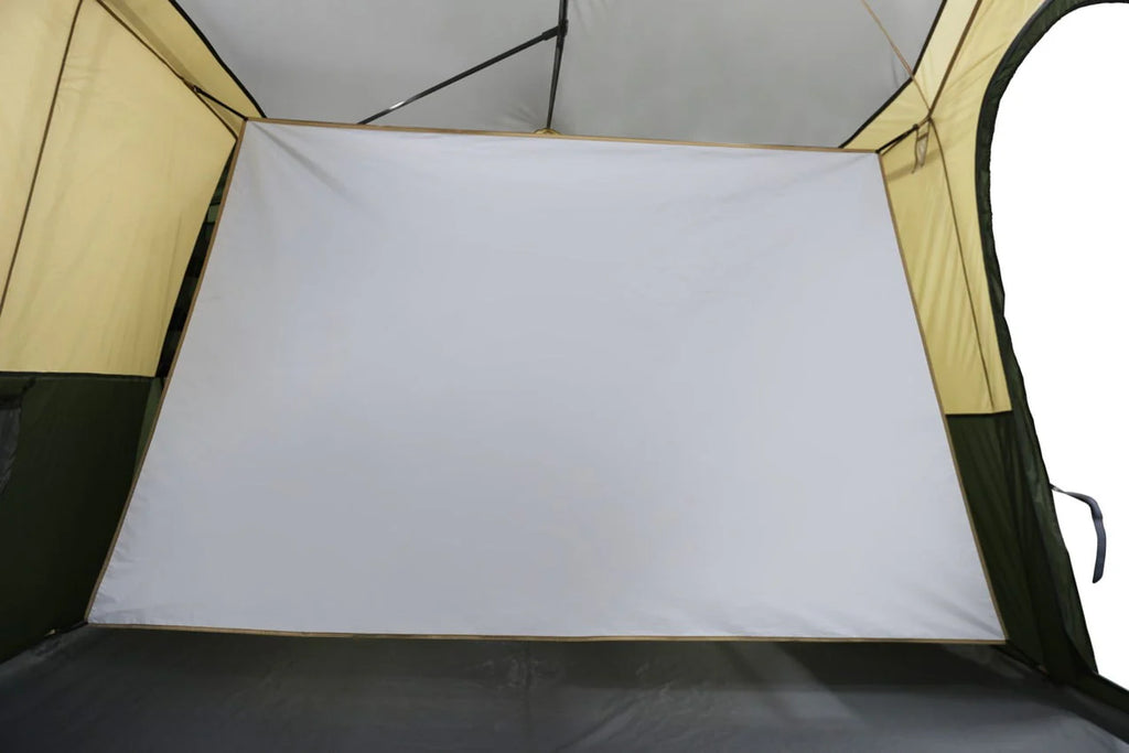 12 Person 3-Room Cabin Tent, Green F705447