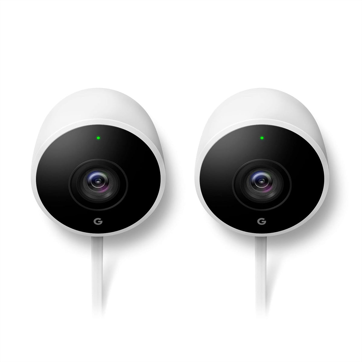 Google Nest Cam Outdoor 2-Pack Weatherproof Surveillance Camera with Night Vision X82284