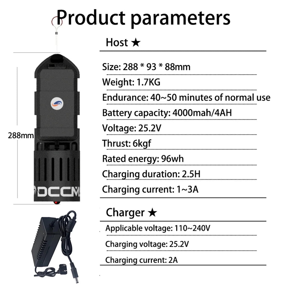 Electric Underwater Scooter 20M Waterproof R336