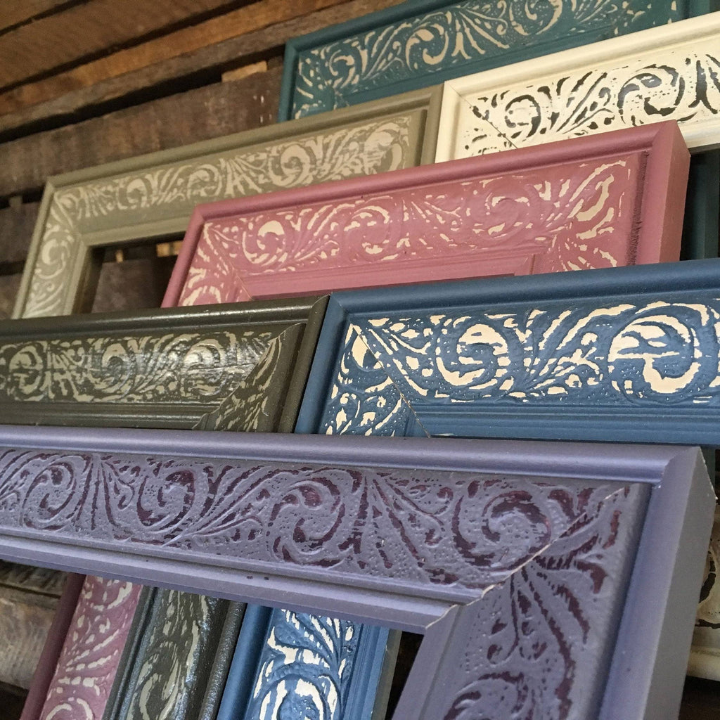 Dusty Lilac Embossed Frame J67772