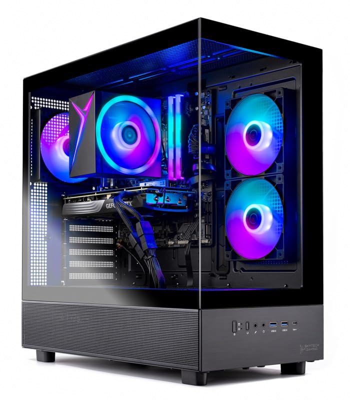 Desktop PC, Ryzen 5 9600X 3.9 GHz, RTX 5060 Ti 16GB, 1TB Gen4 NVMe SSD, 16GB DDR5 RAM 5200, 650W Gold PSU, Win 11 I12246
