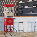 8 oz 48 Cups 850W Red Popcorn Maker Cart E724