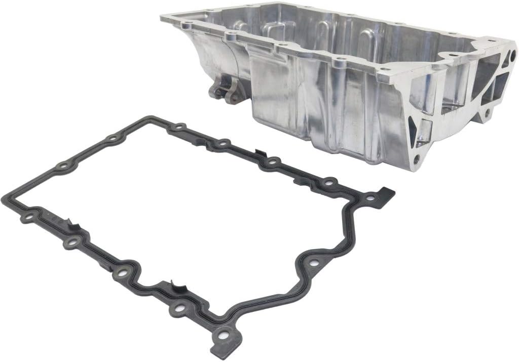 Aluminum Oil Pan with Gasket and Drain Plug I636