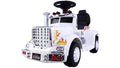 White Ride On Battery Toy Car A2244