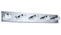 Grey 5-Light Bath Bar T23991