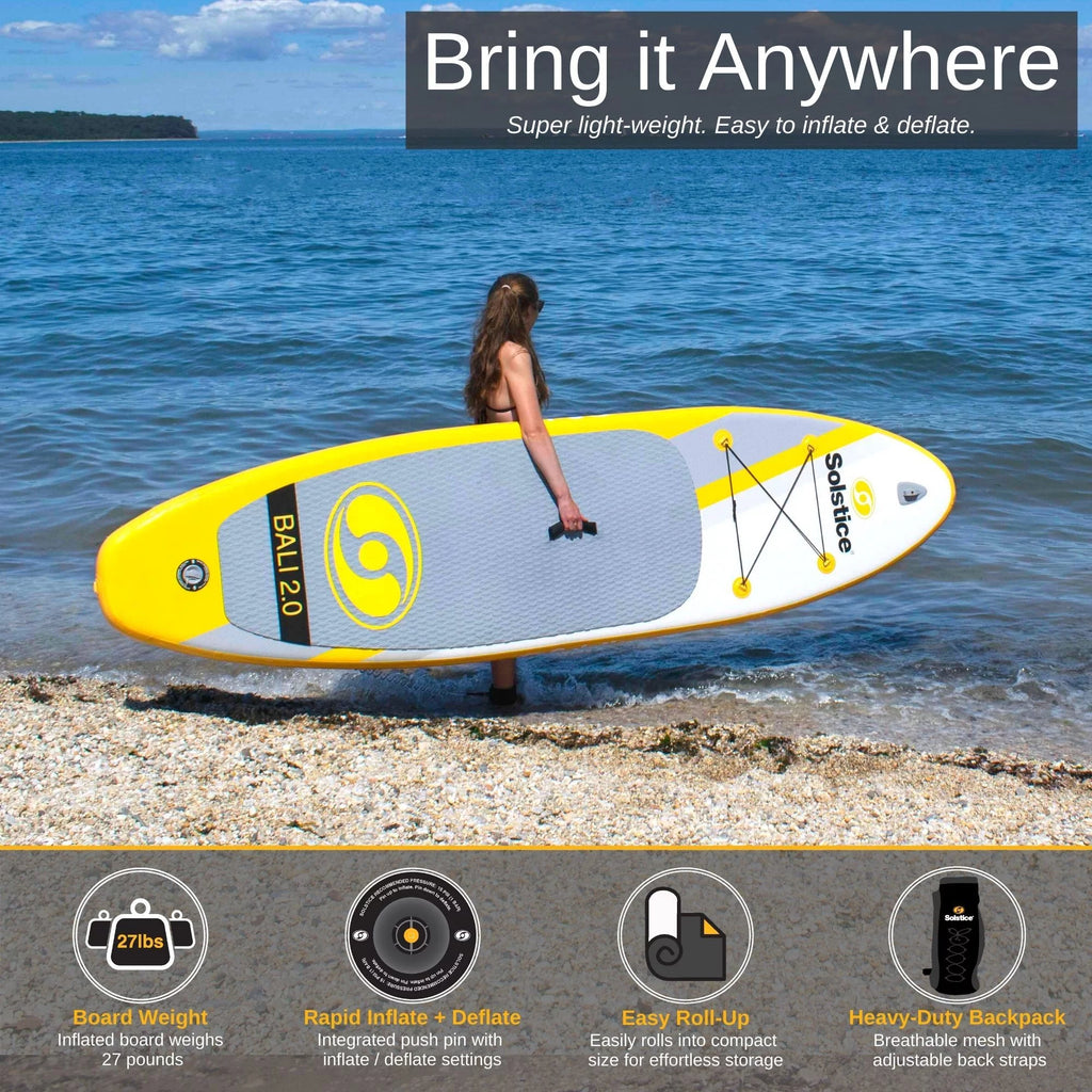 10.5 Foot Inflatable Paddle Board Set with Camera Mount X1833