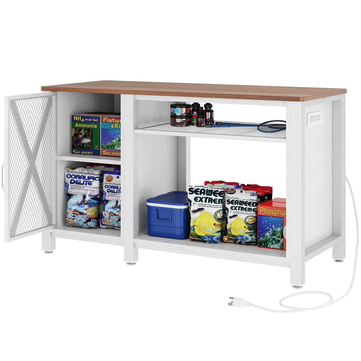 55-75 Gallon Aquarium Stand with Storage Cabinet Y392253