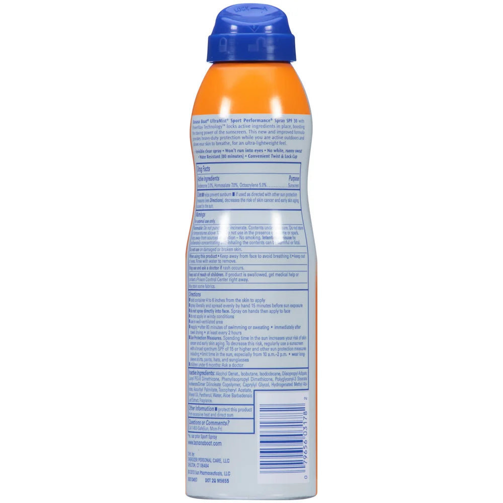 SPF 30 Sunscreen Spray 6 oz Pack of 4 P3027