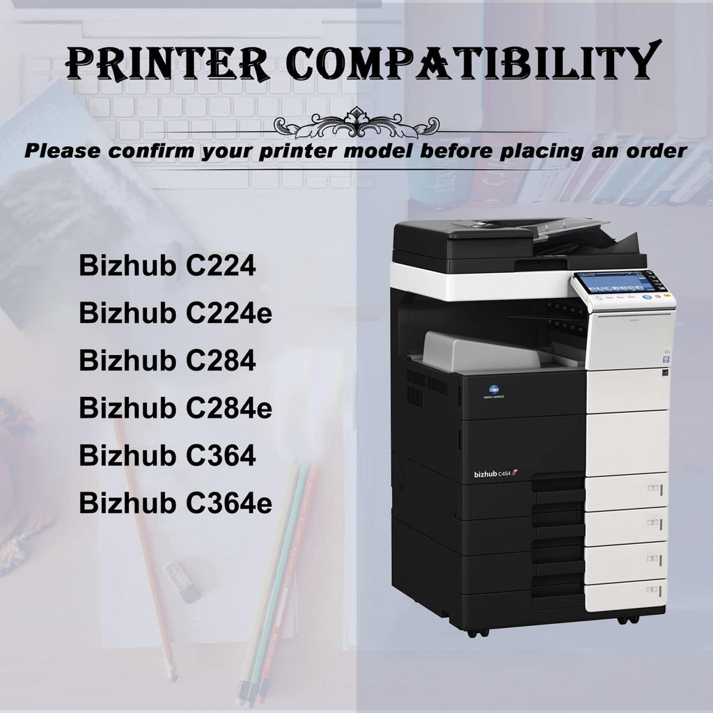 Compatible Toner Cartridge Replacement 4 Pack K2396