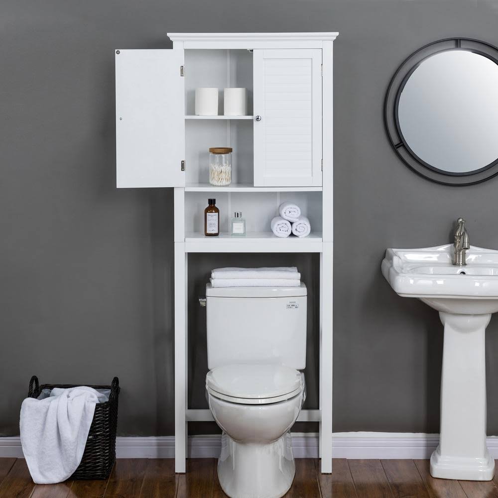 White Bathroom Cabinet O14170