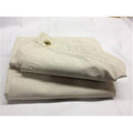 White 8 x 10 ft Canvas Tarp Cloth A958582