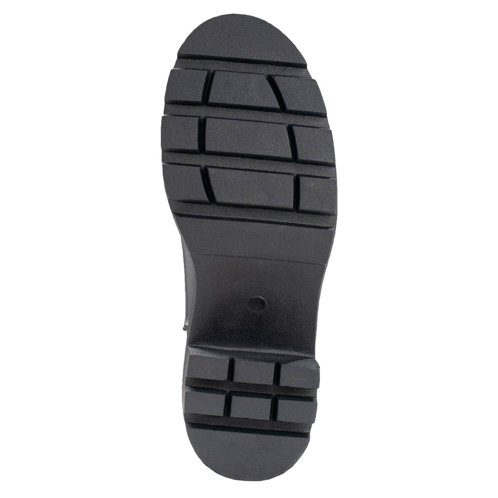 Black Chunky Platform Chelsea Boots T225