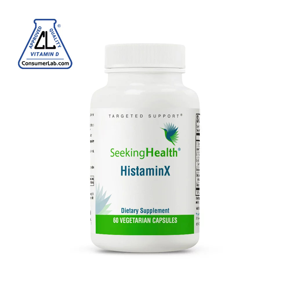 Histamine Support with Bioflavonoids, Nettle, Quercetin, Rutin, Bromelain, 60 Capsules B69337