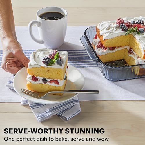 Smoke Glass Baking Dish with Lid Z471