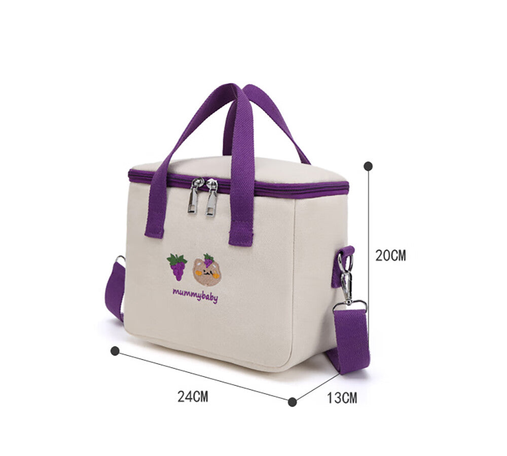 Thermal Lunch Bag Oxford Cloth Insulation Bag Waterproof Picnic Bag P615