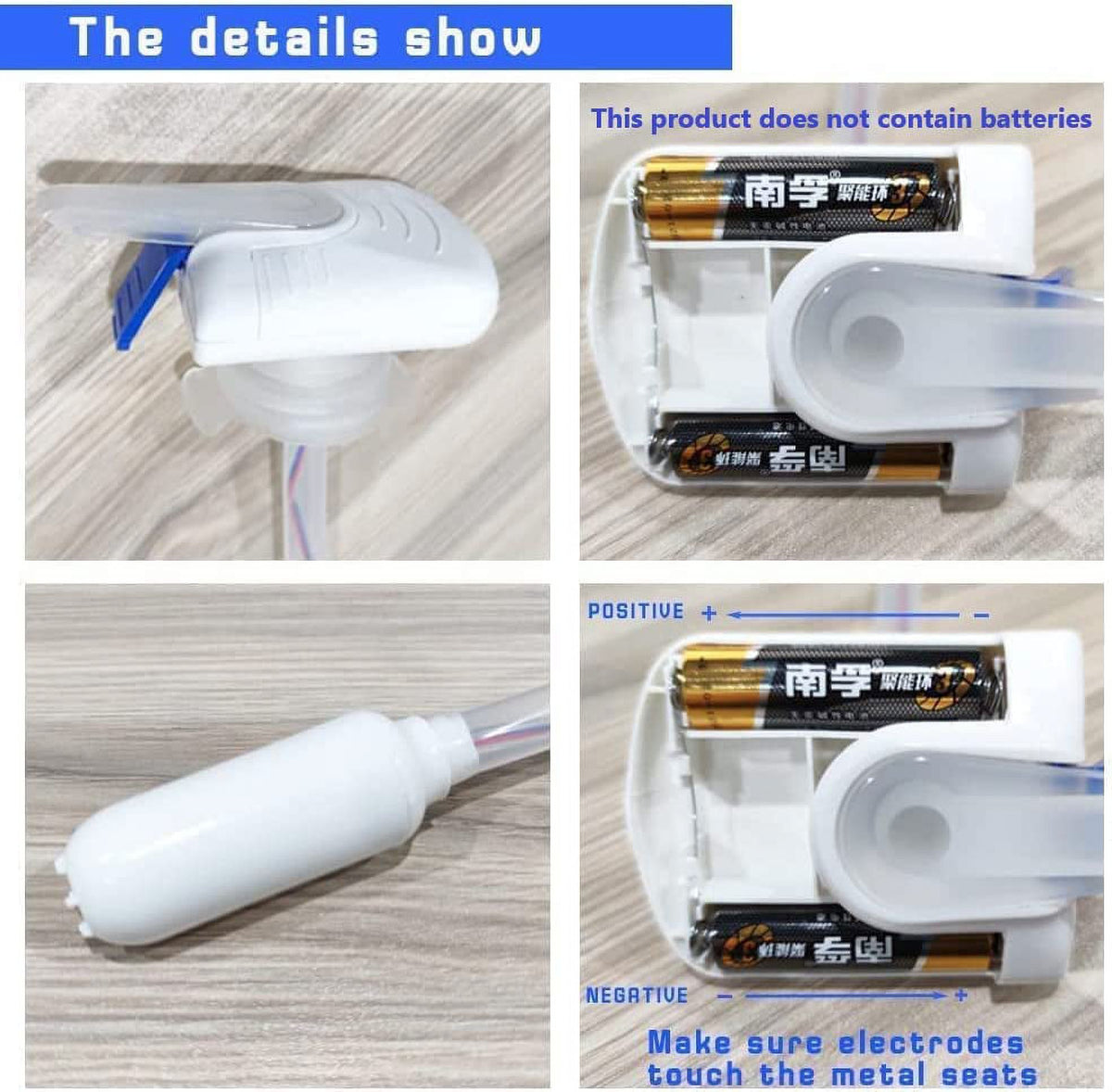 2 Pcs Automatic Drink Dispenser for Fridge Gallon E865