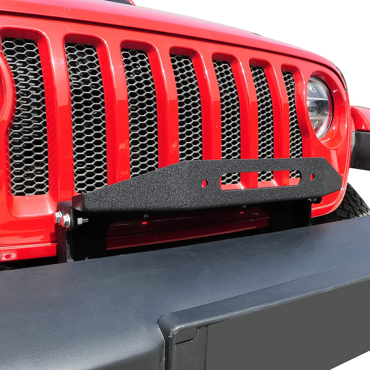 Winch Mounting Plate for Factory Front Bumper for Wrangler JL Z37632
