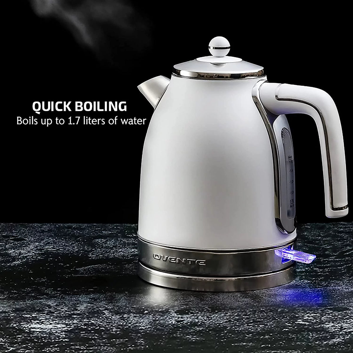 1.7 L Stainless Steel Electric Hot Water Kettle Z9282