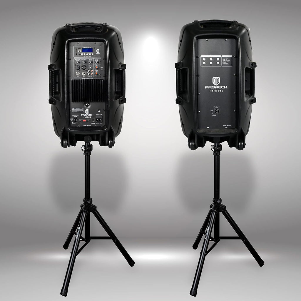 12-Inch 1000 Watts 2-Way Powered PA Speaker System with Bluetooth K45175