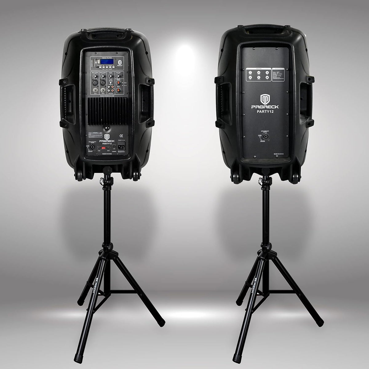12-Inch 1000 Watts 2-Way Powered PA Speaker System with Bluetooth K45175