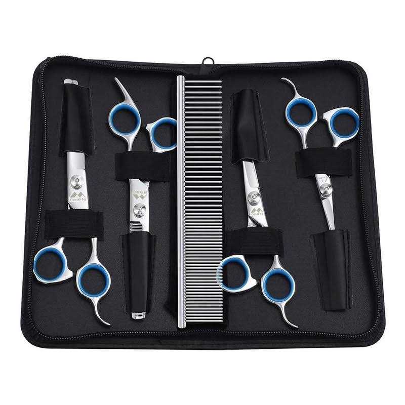 Dog Grooming Scissors Kit Set of 5 V53484