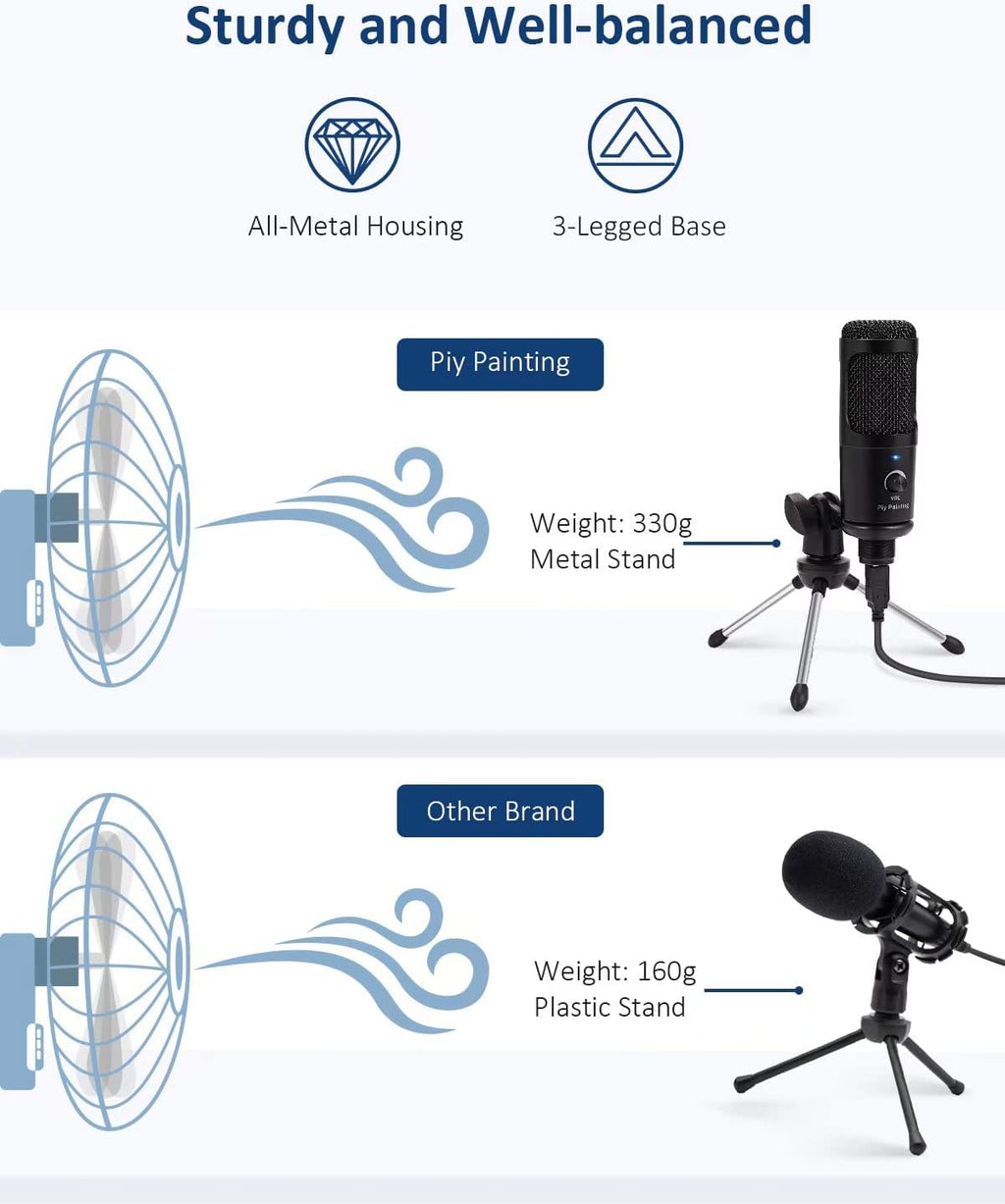USB Condenser Studio Microphone V92581