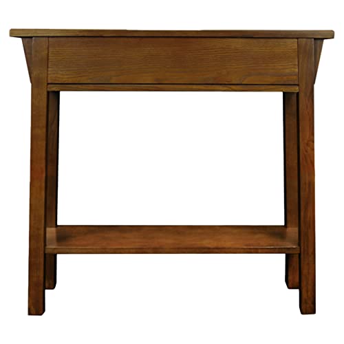 Medium Oak Wood Console Table K193936