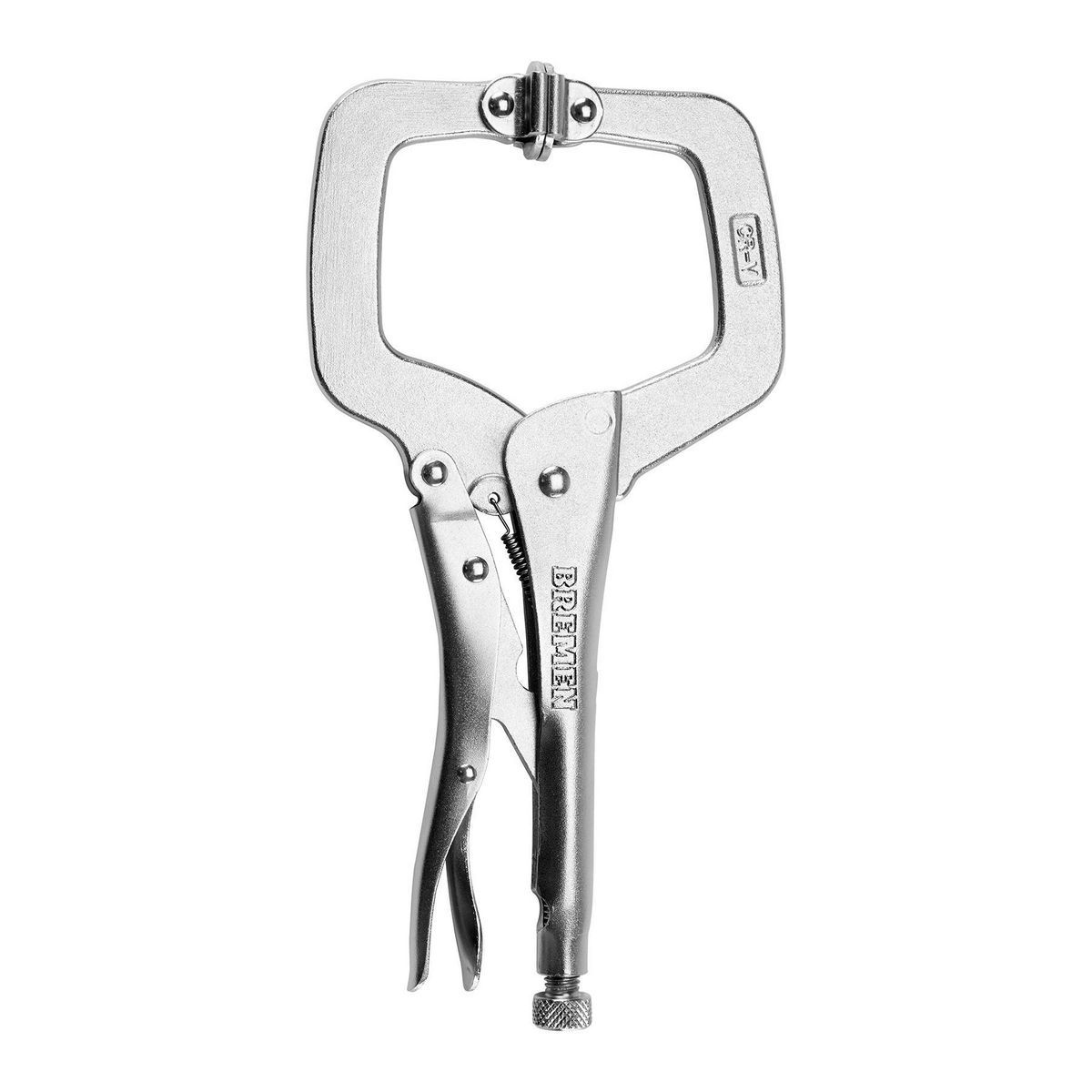 11 in. Swivel Pad C-Clamp Locking Pliers D806