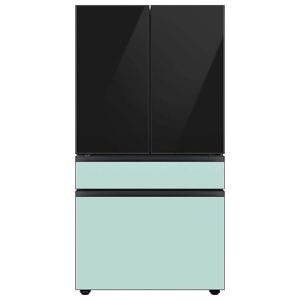 Morning Blue Glass Refrigerator Panel I738076