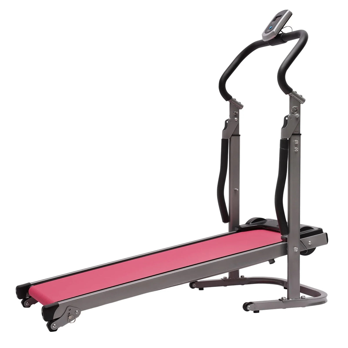 Pink Incline Folding Treadmill Q599