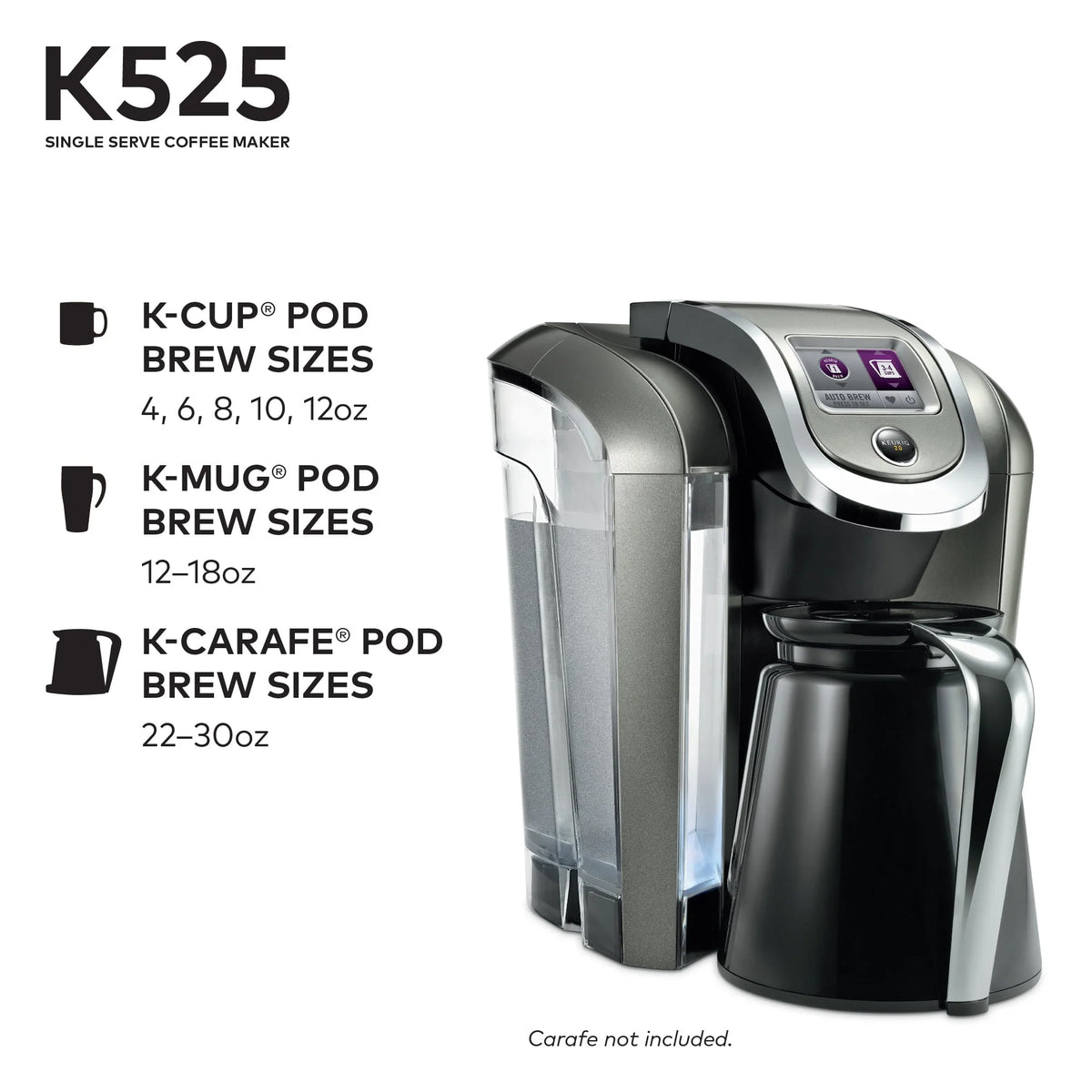 Single Serve K-Cup Coffee Maker O2188
