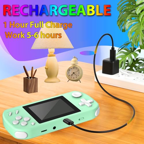 218 Video Games Portable Handheld Gaming Player (Blue) E50120