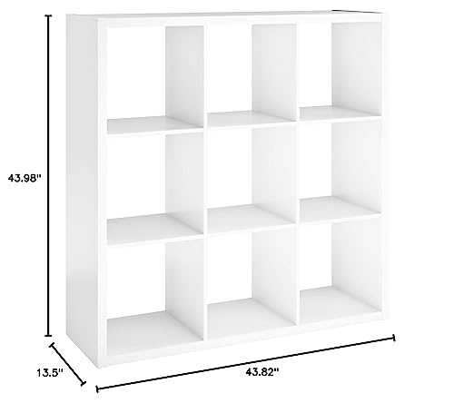 Black 6 Cube Storage Shelf Organizer H484078