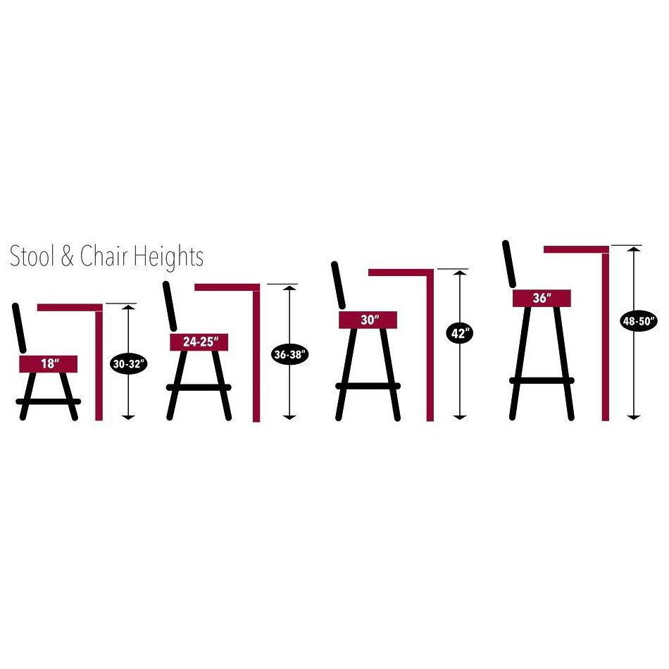 Black Wrinkle Stationary Chair with Ladder Y174307