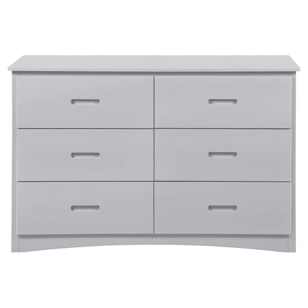 Gray 6 Drawer Wood Dresser U858606