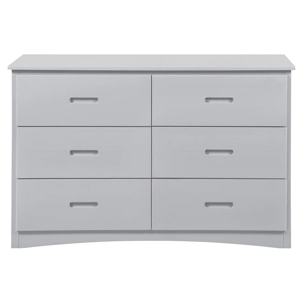 Gray 6 Drawer Wood Dresser U858606