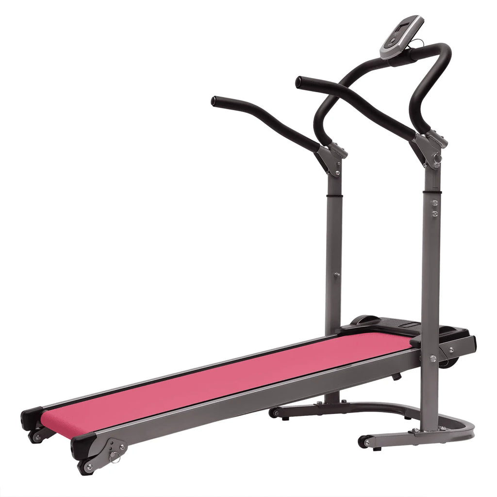 Pink Incline Folding Treadmill Q599