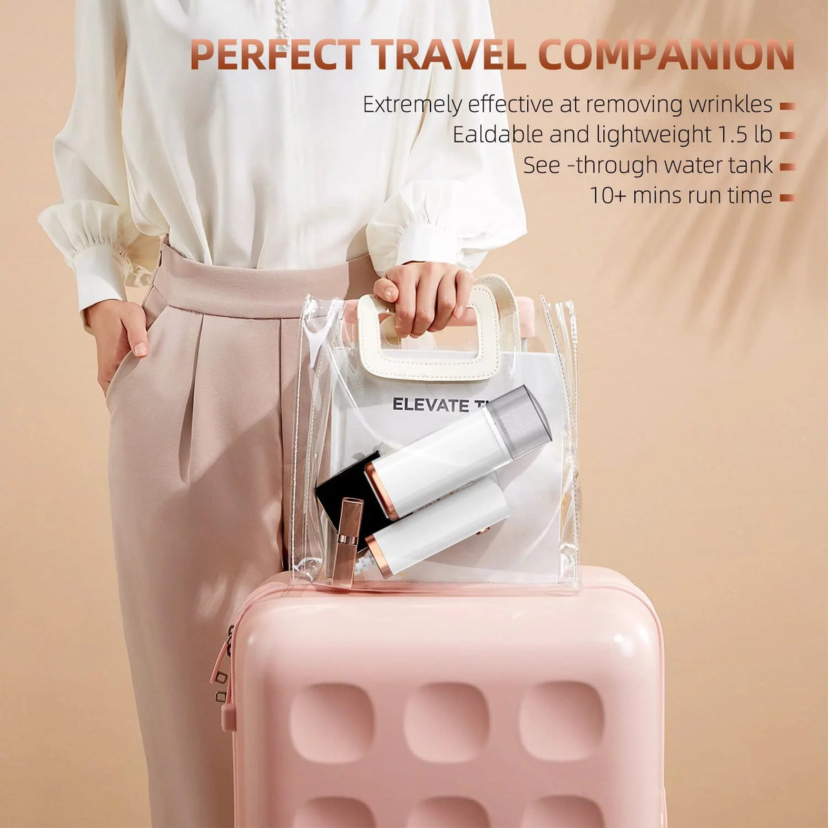 Portable Foldable Handheld Clothes Steamer 1000W 120ml A8600