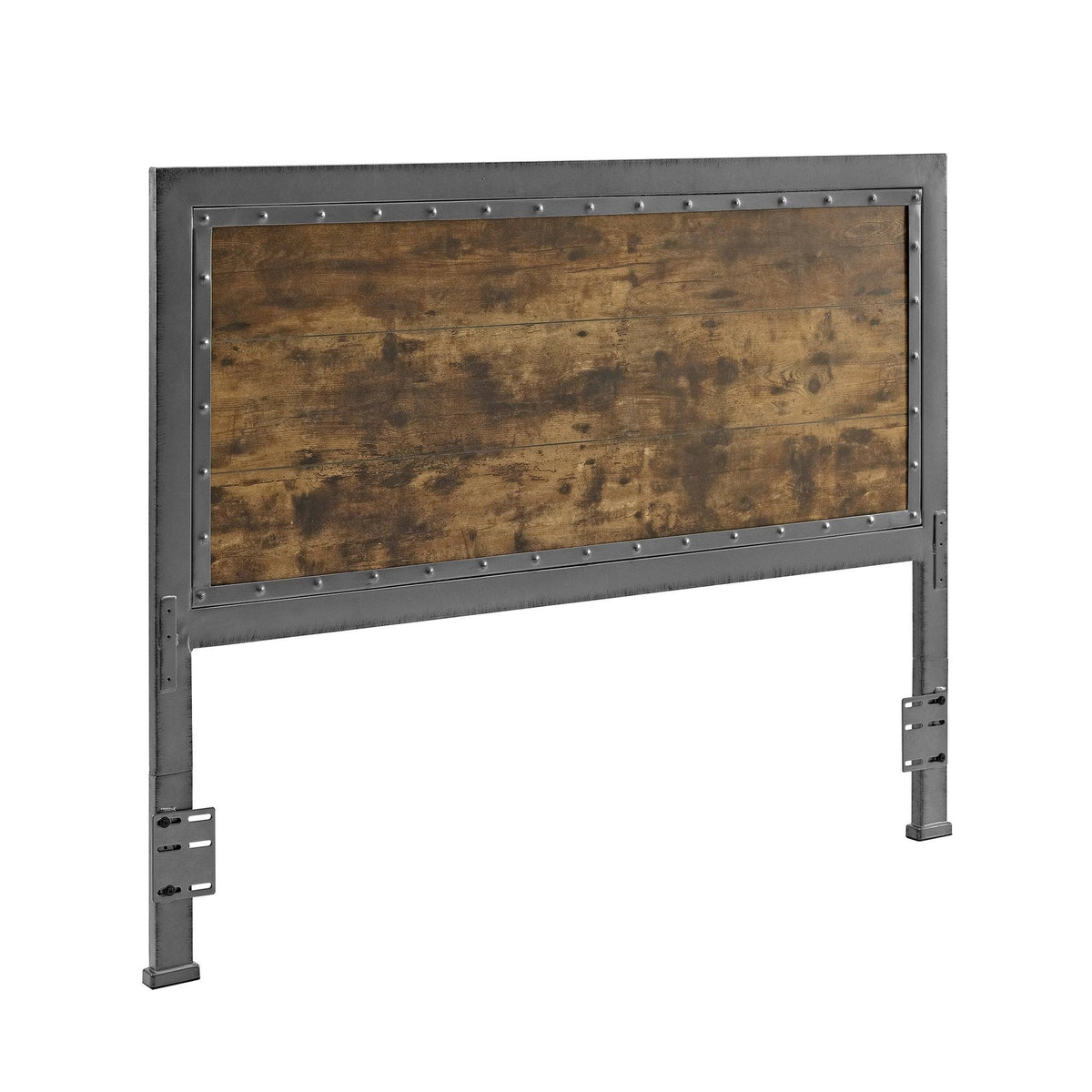 Queen Metal and Wood Headboard M171