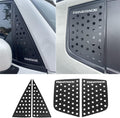 Front and Rear Window Aluminum Alloy Cover Pack of 2 O6530