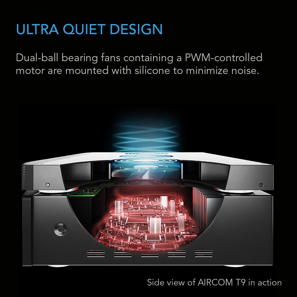 Quiet Cooling Fan System for AV Cabinet Components X65912
