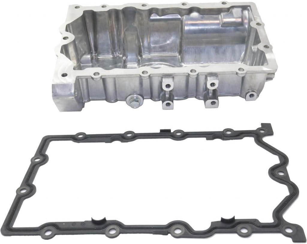 Aluminum Oil Pan with Gasket and Drain Plug I636