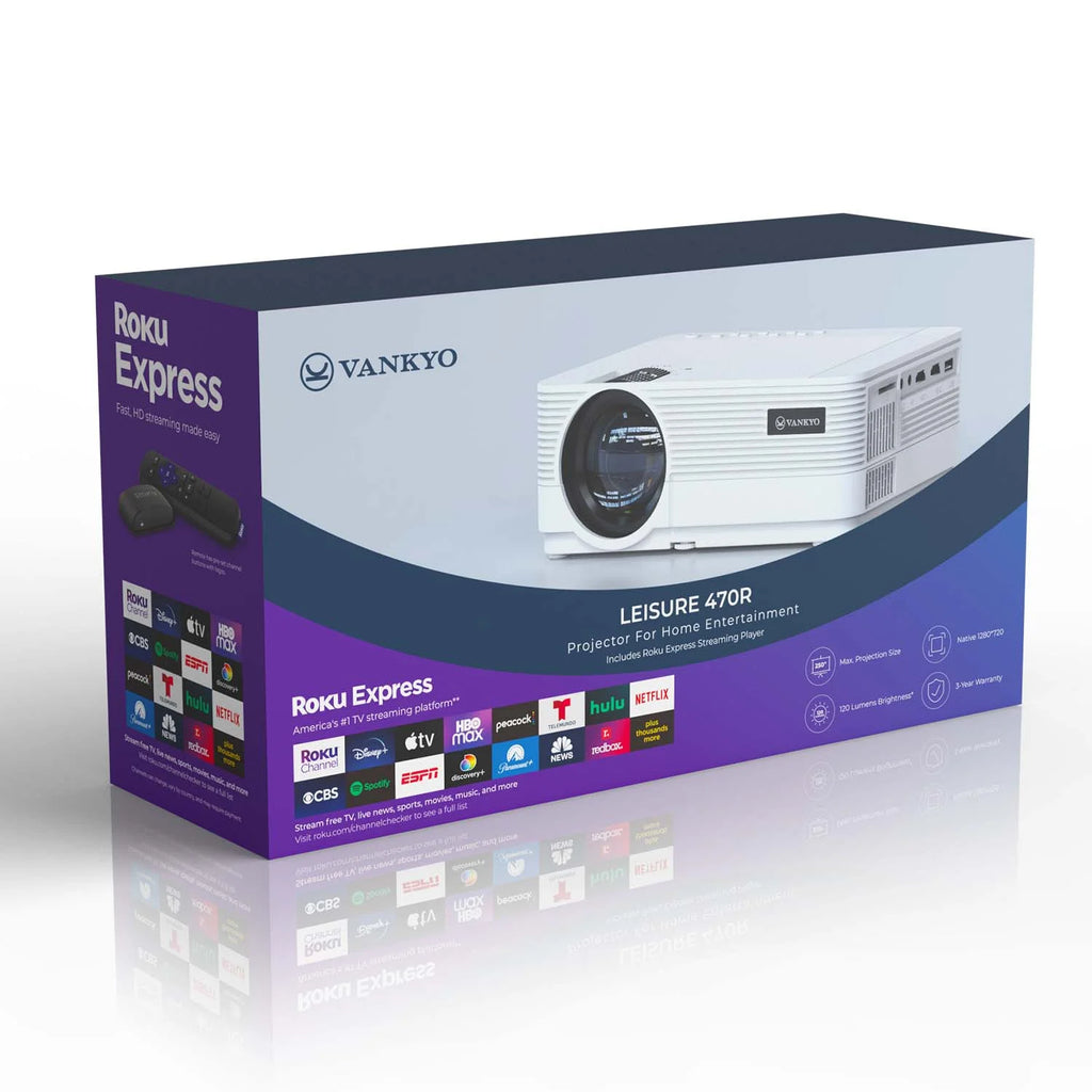 HD Mini Projector with Streaming Player K175774