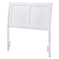Twin Sleigh Headboard in White B60017