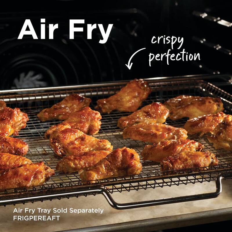 30 in. 5 Burner Freestanding Gas Range in Black Stainless Steel with True Convection and Air Fry D5294